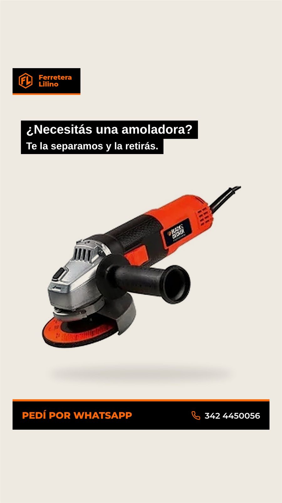 Historia: pedí por WhatsApp